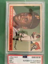 1955 Topps Roberto Clemente Rookie Baseball Card #164 PSA 7 (OC)