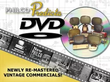 THE ORIGINAL PHILCO PREDICTA TELEVISION ADS ON DVD VERY RARE TV ADS MUST SEE