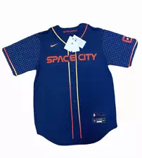 Nike Houston Astros Carlos Correa Space City Connect MLB Jersey Mens Size M