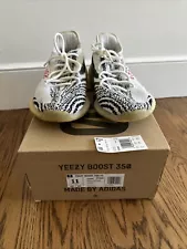 Adidas Yeezy Boost 350 V2 Low Zebra White Black - No Insoles