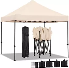 Canopy Tent Commercial Instant Heavy Duty Canopy 500D Waterproof Adjustab...