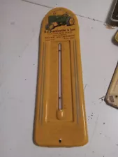 antique john deere thermometer