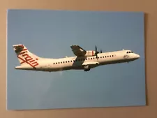 Airliner Postcard. Virgin Australia. ATR-72. VH-FVR