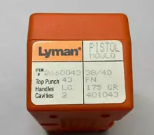 Lyman 401043 2 Cavity Bullet Mold 3840 New