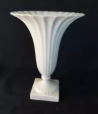 Lenox Regal Collection Cream Trumpet Vase 8.5" USA