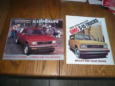 1982 & 1985 GMC S-15 Trucks Sales Brochure - Vintage - 2 for 1 Price