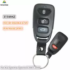 For KIA SPECTRA 2007-09 keyless entry remote fob transmitter clicker OSLOKA-674T