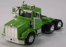 HO 1:87 TSH # 666 Kenworth T800 Tandem Axle Tractor - Heavy Haul - Lime Green