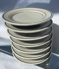 New ListingVintage Restaurant Ware 6 3/8” d. • 16 cm Plates (7) Distressed