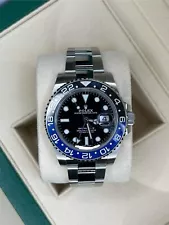 Rolex GMT-Master II 116710BNLR Batman Blue and Black Bezel 2020 YR UNWORN