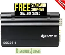 Memphis Audio SE1200.4 Street Edge 1200W 4-Channel Car Audio Amplifier amp NEW