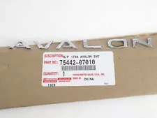 Genuine OEM Toyota 75442-07010 "AVALON" Rear Emblem Logo Nameplate 13-18 Avalon