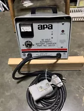 APA 36 Volt 20 Amp Battery Charger Model 12050 Part # 395101 Fork lifts etc