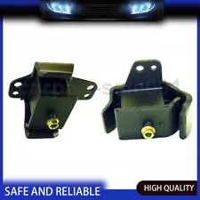 For 2000 2001 2002 2003 2004 Nissan Xterra 2.4L Front Engine Motor Mounts 2PCS (For: 2002 Nissan Frontier)