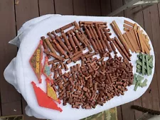 Vintage Lincoln Logs Lot 294 Pieces From 1977 Nice