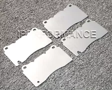 New ListingTitanium Brake Heat Shield Set Notched for Cadillac CTS-V 2004-2008; Front