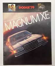 1979 Dodge Magnum XE sales brochure 8 pg 8 1/2 X 11 ORIGINAL dealer literature