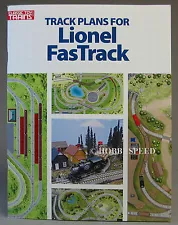 KALMBACH TRACK PLANS FOR LIONEL FASTRACK train layout O GAUGE design 108804 NEW