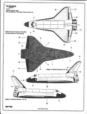 Warbird Space Shuttle Tile Details, Decals 1/144 04 For the Revell Kit