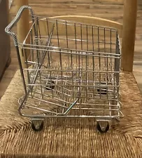 Mini Stainless Steel Shopping Cart