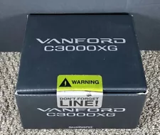 Shimano Vanford C3000XG 3000 Spinning Reel NEW SEALED box