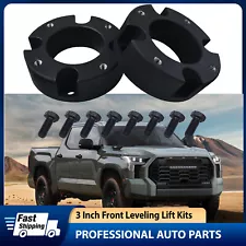 3" Front Leveling Lift Kit Spacers For 2007-2022 Toyota Tundra Sequoia 4WD 2WD (For: Toyota Sequoia)