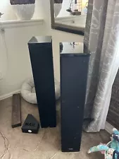 Set Of Tower Definitive Sp8 Speakers