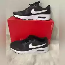 NIKE MEN AIR MAX SC SNEAKER BLACK WHITE LOGO- SEMI ANNUAL SALE