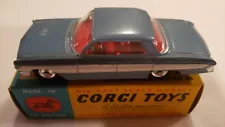 *Corgi Toy 235 Oldsmobile Super 88. Medium blue. New in box.