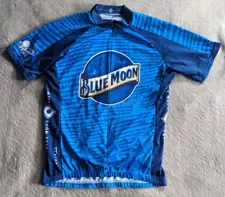 PRIMAL Blue Moon Brewing Co Bicycle Cycling Jersey Mens M Medium