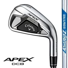 New ListingCallaway APEX DCB Iron Set 5-Pw NS PRO Zelos 7 Steel Stiff Right Handed