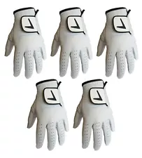 5 X MENS Golf Gloves Cabretta Leather 5 Sizes SALE £3.40 each AAA GRADE LEATHER