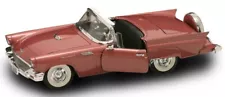 1957 FORD THUNDERBIRD METALLIC ROSE &WHIT TOP NEW IN BOX