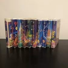 New Sealed Black Diamond Walt Disney Job Lot Collection VHS Tape Video Classics