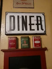 vintage diner sign