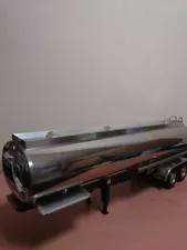 Tamiya Aluminum Tanker Trailer for Remote Control Trucks Scale 1:14 Junk