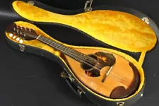 1985 S.Watanabe Japanese Handmade Mandolin No.45 Roundback Bowlback with Case