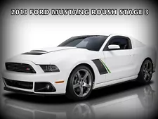 2013 Ford Mustang Roush Stage 3 New Metal Sign - Perfect Condition in White