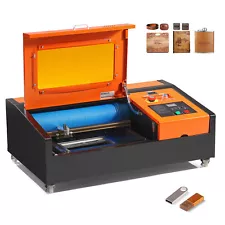 VEVOR 40W CO2 Laser Engraver Marker 8"x12" Engraving Cutting Machine Lightburn