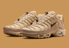 Nike Air Max Plus TN Tuned Handcrafted Sesame Mauve Hemp FZ5049-222 sz 9.5 Men's