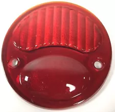 Single Original Style Ford Model A Duolamp Tail light Red Glass Lens 1928-1931