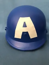 Captain America Helmet Custom World War II WWII Adult Halloween Costume Cosplay