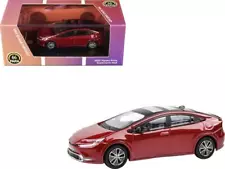 2023 Toyota Prius Supersonic Red Metallic with Black Top and Sun Roof and Sun by