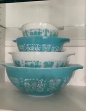 Pyrex Cinderella Bowl Stacking System for Bowl Set, 441, 442, 443, 444 pls read