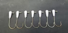 7 Fishing Jigs Head Hooks Tube Jig Heads (b-26)