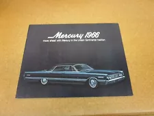 1966 Mercury Big Car Park Lane Montclair Monterey S-55 sales brochure 36 page