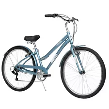 Huffy Casoria 27.5” Women’s Comfort 7 Speed Bike, Blue