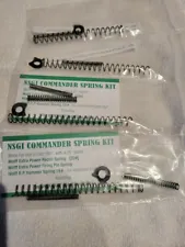 CUSTOM WOLFF SPRING KIT w/20, 22, 24, 26# RECOIL for a 1911 COMMANDER W/4.25"