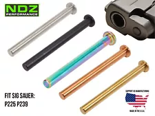 for Sig Sauer P239 P225 Recoil Guide Rod Stainless Steel PVD, NDZ Performance