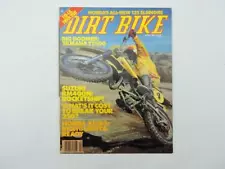 Dirt Bike Magazine April 1979 Yamaha TT500 DT250 Honda CR125R Suzuki RM400 87